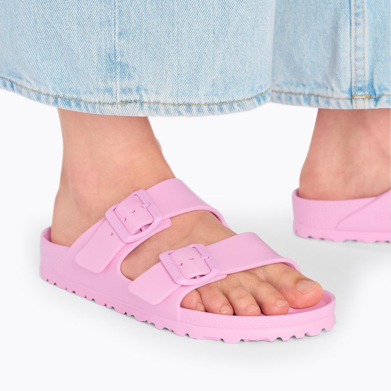 Dámske šľapky BIRKENSTOCK Arizona EVA Narrow fondant pink 5
