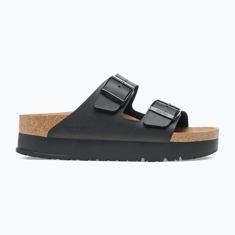Šľapky BIRKENSTOCK Arizona Flex Platform Birko-Flor black 2