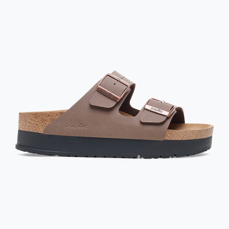 Šľapky BIRKENSTOCK Arizona Flex Platform Birko-Flor mocca 2