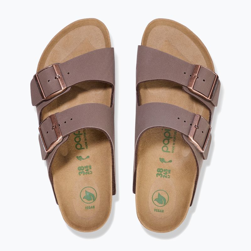 Šľapky BIRKENSTOCK Arizona Flex Platform Birko-Flor mocca 3
