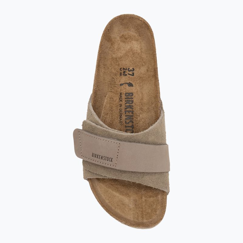 Dámske nazúvaky BIRKENSTOCK Oita W LENB/LEVE Narrow taupe 5
