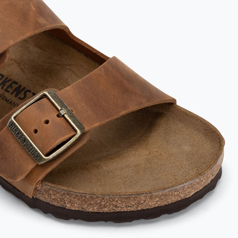 BIRKENSTOCK Arizona LEOI Regular cognac žabky 7