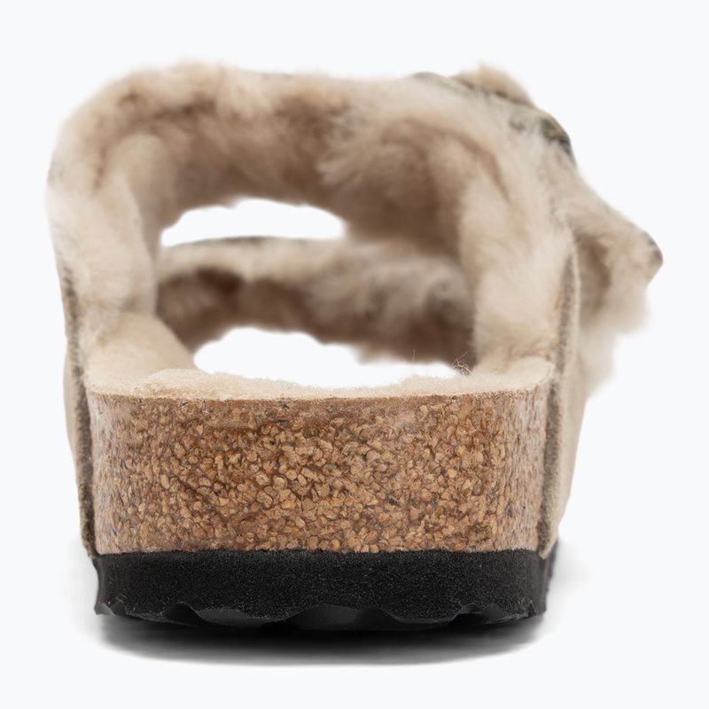 Šľapky BIRKENSTOCK Arizona Shearling SL Narrow taupe 6