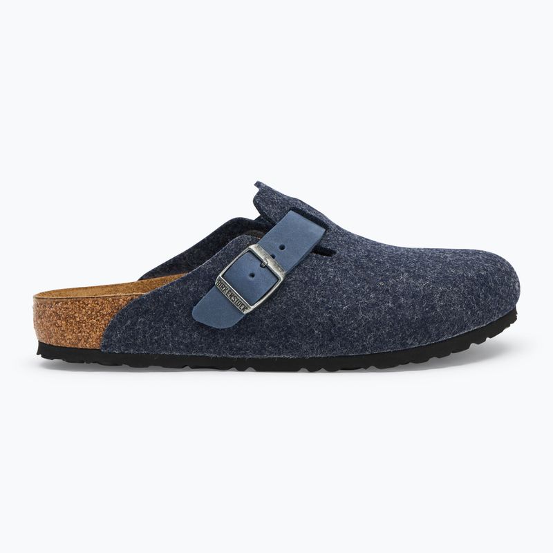 Šľapky BIRKENSTOCK Boston FE/LE Regular midnight 2
