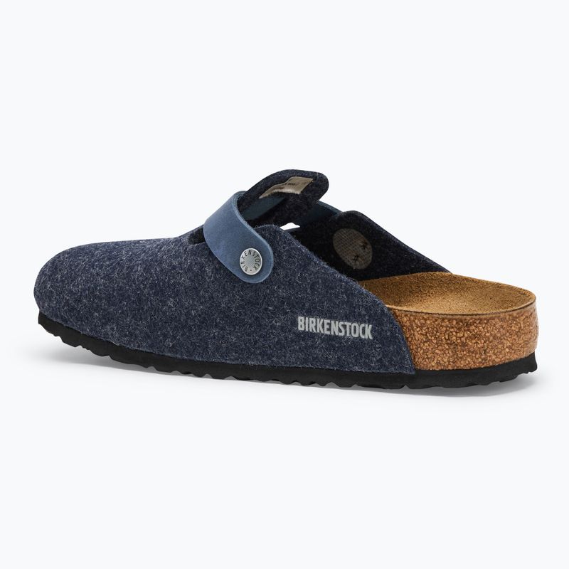 Šľapky BIRKENSTOCK Boston FE/LE Regular midnight 3