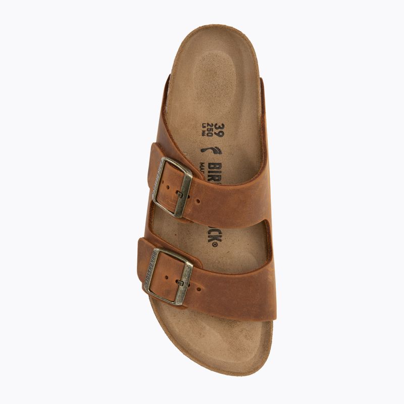 Šľapky BIRKENSTOCK Arizona LEOI Narrow cognac 5