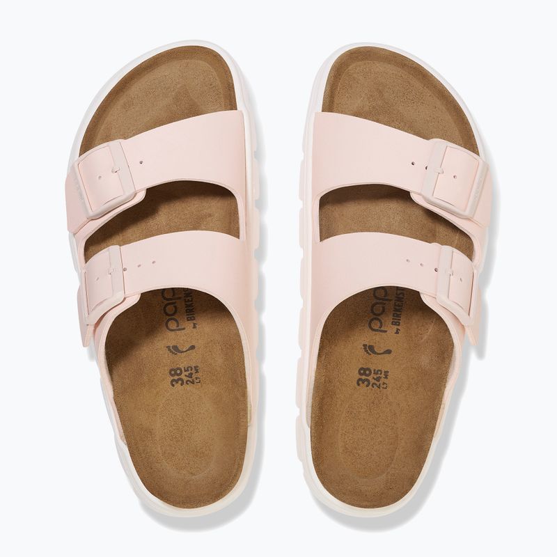 Dámske šľapky BIRKENSTOCK Arizona Chunky Birko-Flor light rose 3
