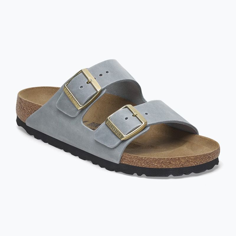 Dámske šľapky BIRKENSTOCK Arizona LEOI Narrow basalt gray 8