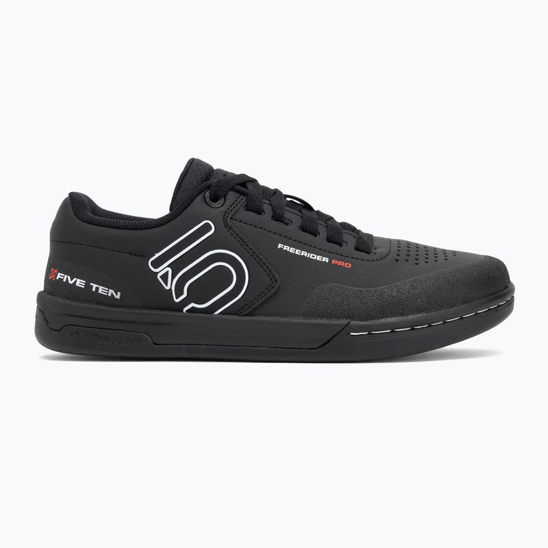 Pánske cyklistické topánky Adidas FIVE TEN Freerider Pro core black/cloud white/cloud white platform 2