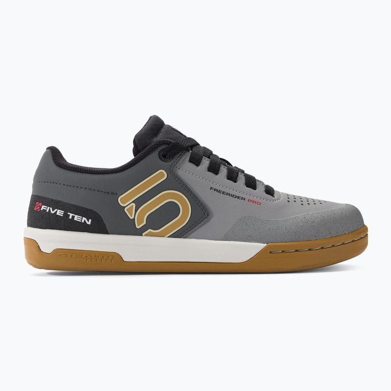 Pánska cyklistická obuv adidas FIVE TEN Freerider Pro grey three/bronze strata/core black 2