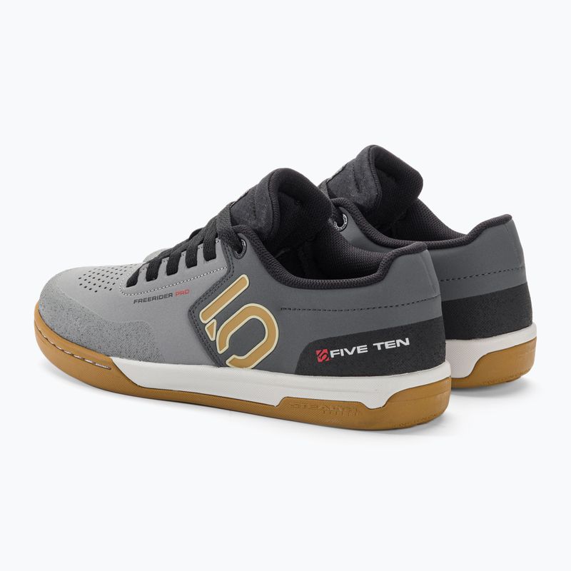 Pánska cyklistická obuv adidas FIVE TEN Freerider Pro grey three/bronze strata/core black 4