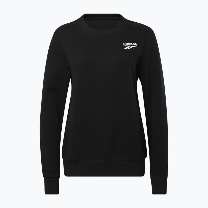 Dámska mikina Reebok Identity Small Logo French Terry Crew čierna