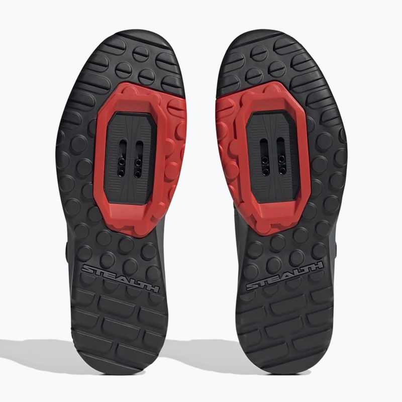 Pánska MTB cyklistická obuv adidas FIVE TEN Trailcross Pro Clip-In grey five / core black / red 8