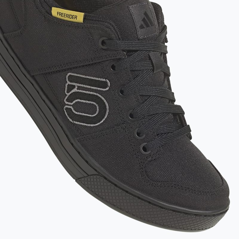 Pánska cyklistická obuv adidas FIVE TEN Freerider Canvas core black/dgh solid grey/grey five 12