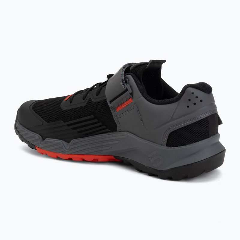 Cyklistické topánky MTB pánske adidas FIVE TEN Trailcross Clip In core black/grey three/red 3
