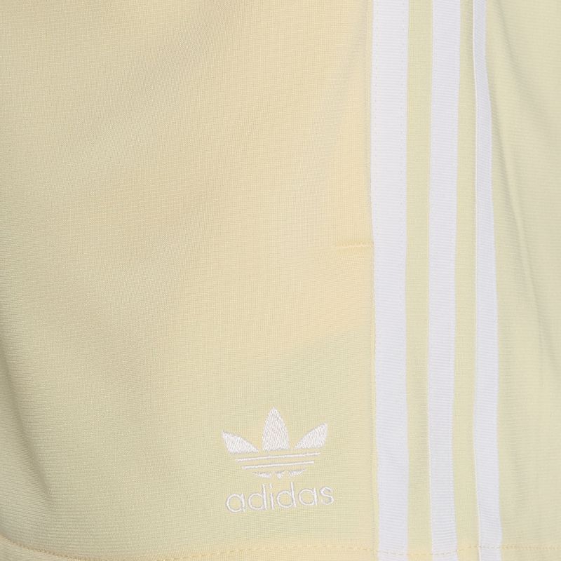 Dámske šortky adidas Adicolor 3-Stripes takmer žlté 3