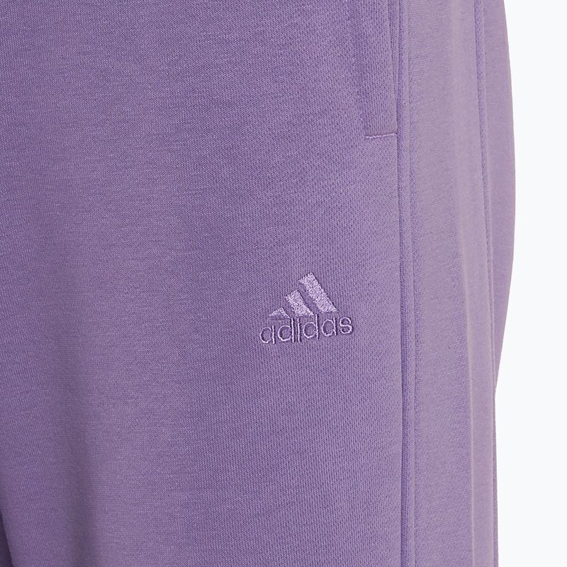 Dámske nohavice adidas All SZN Fleece violet fusion 3