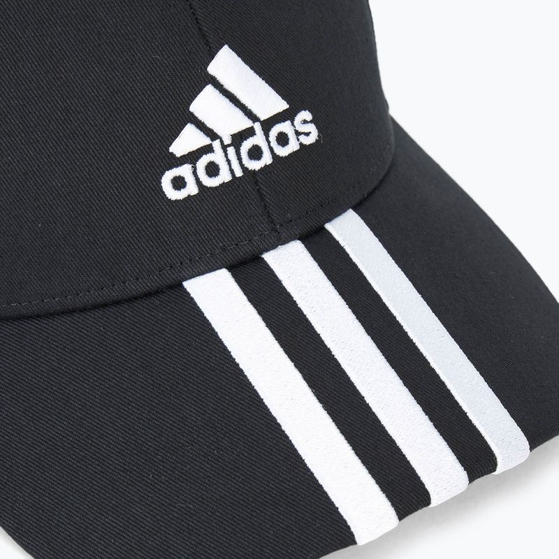 Šiltovka adidas 3-Stripes Cotton Twill black/ white 3