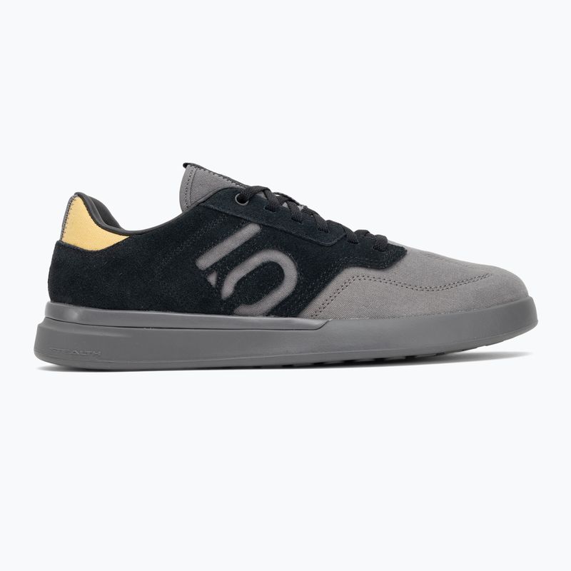 Pánska cyklistická obuv adidas FIVE TEN Sleuth core black/charcoal/oat platform 2