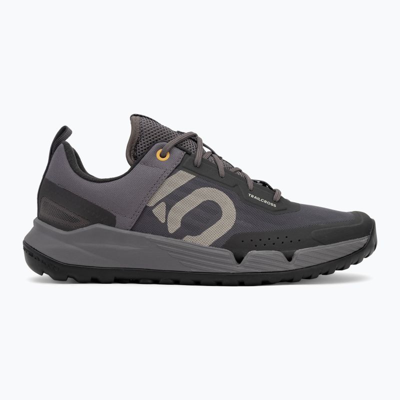 Pánske cyklistické topánky Adidas FIVE TEN Trailcross LT platform charcoal/putty grey/oat 2