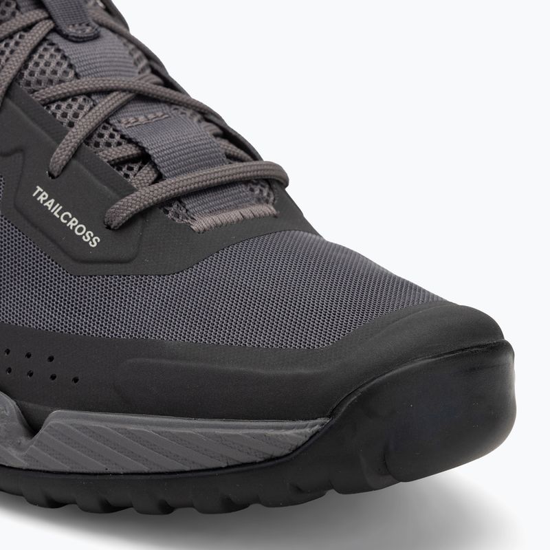 Pánske cyklistické topánky Adidas FIVE TEN Trailcross LT platform charcoal/putty grey/oat 7