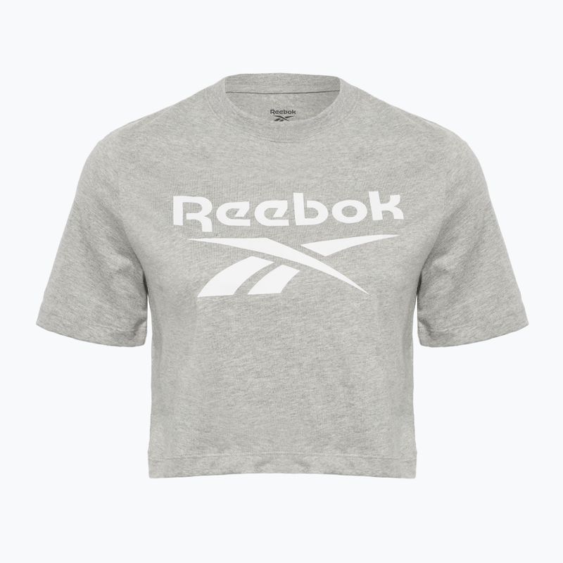 Dámske tričko Reebok Identity Big Logo Crop Tee black