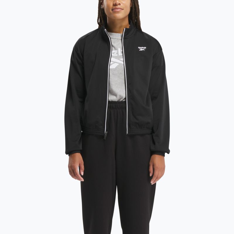 Dámska športová bunda Reebok Identity Back Vector Tricot black