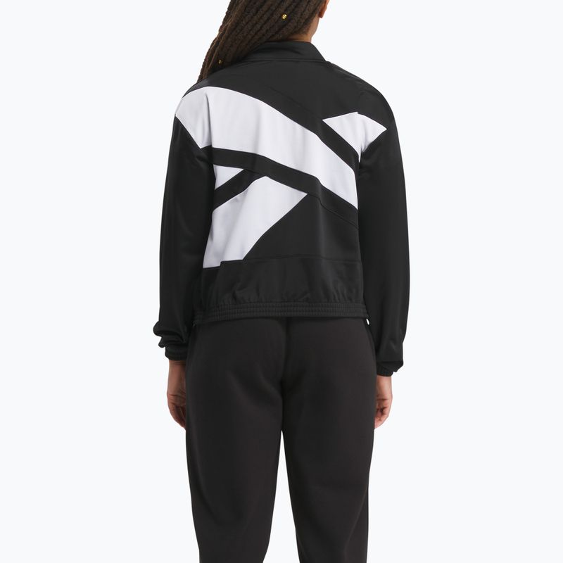 Dámska športová bunda Reebok Identity Back Vector Tricot black 2