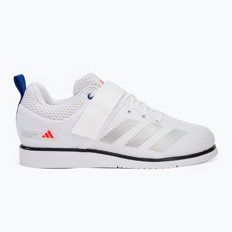 Pánske vzpieračské topánky adidas Powerlift 5 cloud white/ core black/ grey two 2