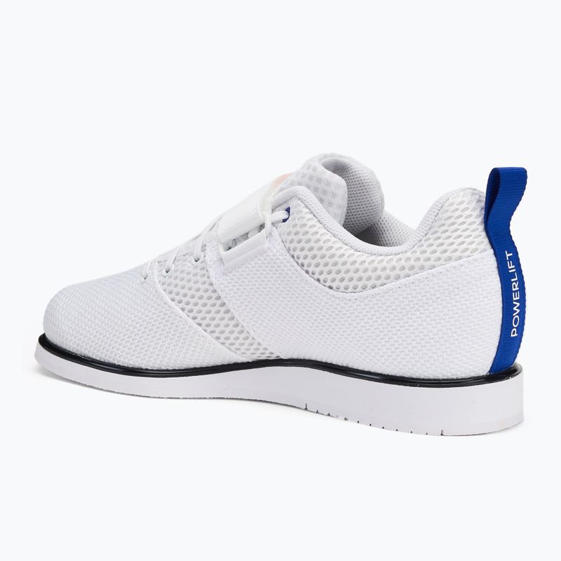 Pánske vzpieračské topánky adidas Powerlift 5 cloud white/ core black/ grey two 3