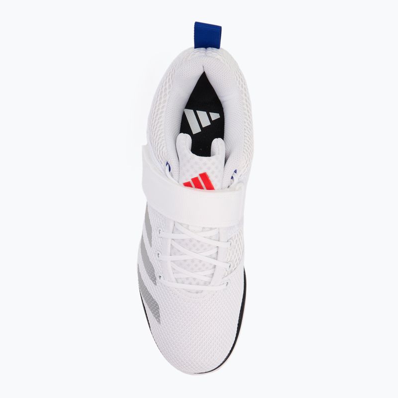 Pánske vzpieračské topánky adidas Powerlift 5 cloud white/ core black/ grey two 5