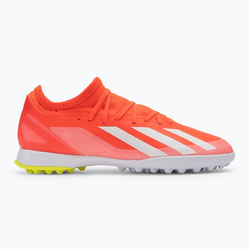 Pánske kopačky adidas X Crazyfast League TF solar red/cloud white/team solar yellow 2