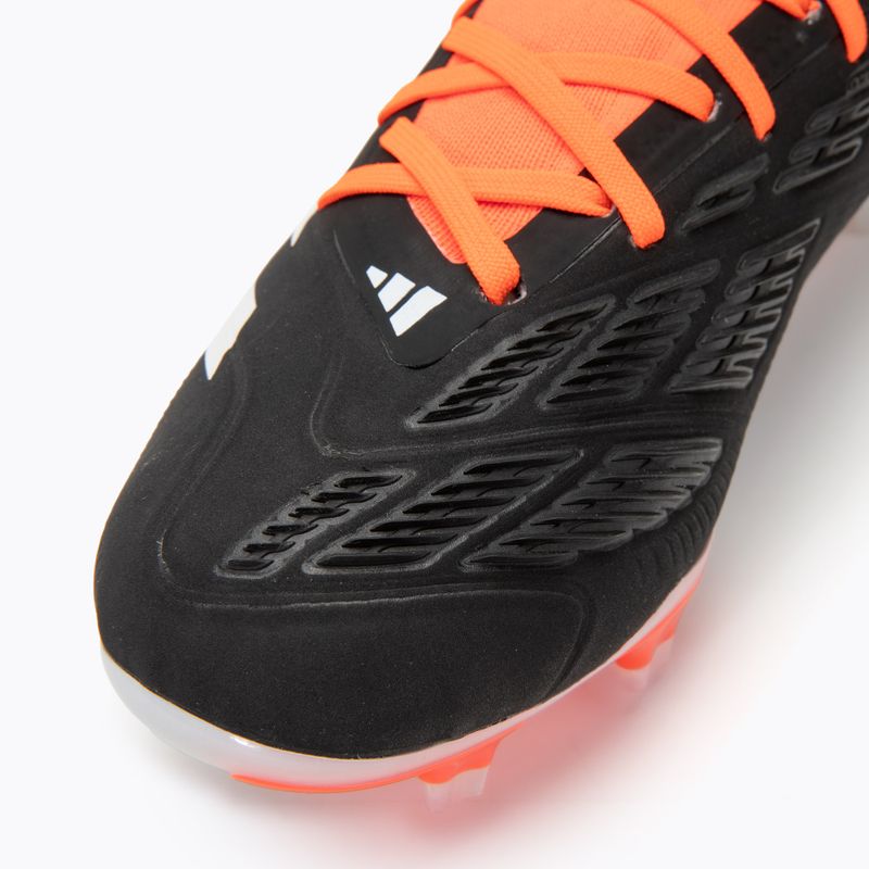 Pánske kopačky adidas Predator Pro FG core black/cloud white/solar red 7