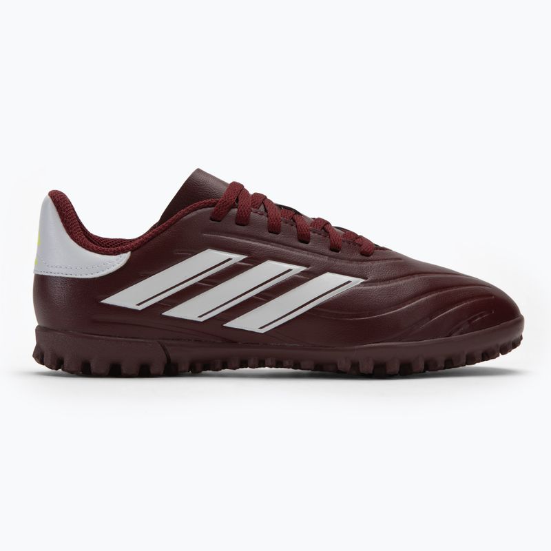 Detské kopačky adidas Copa Pure II Club TF shadow red/footwear white/team solar yellow 2