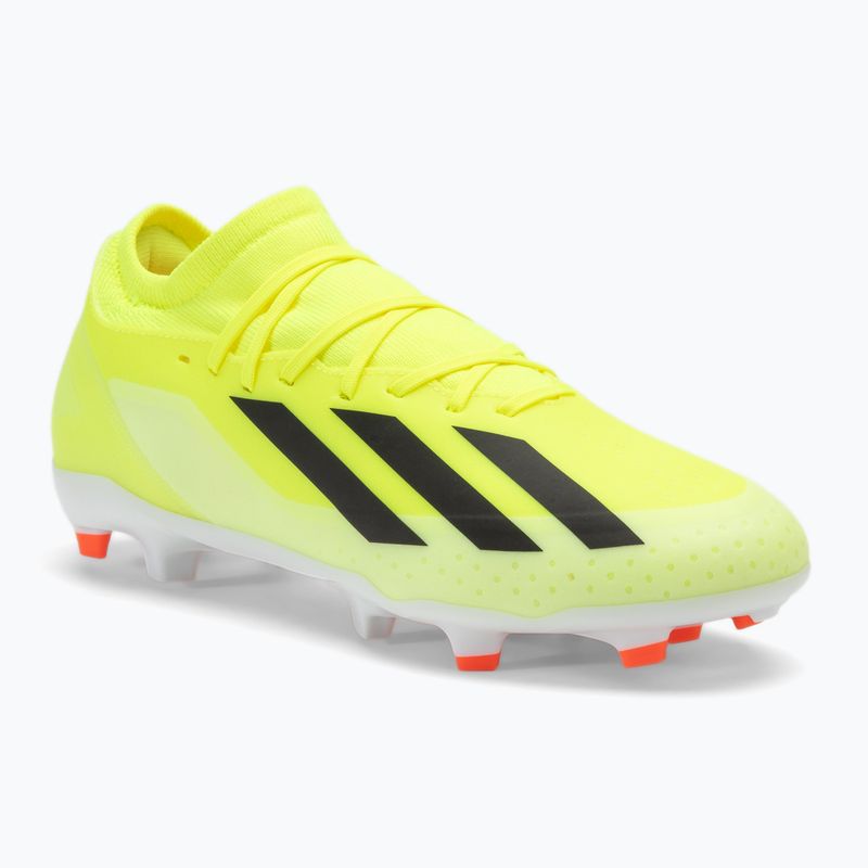 Pánske adidas X Crazyfast League FG tímové kopačky solar yellow/core black/cloud white