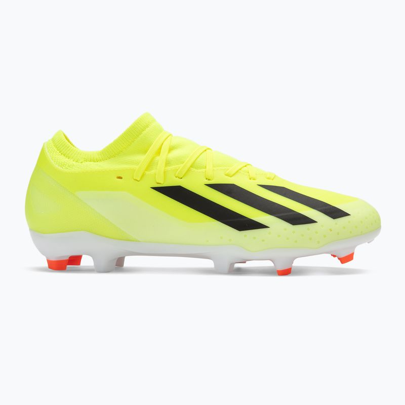 Pánske adidas X Crazyfast League FG tímové kopačky solar yellow/core black/cloud white 2