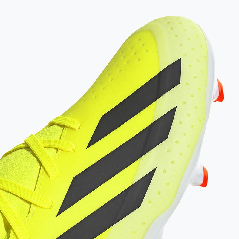 Pánske adidas X Crazyfast League FG tímové kopačky solar yellow/core black/cloud white 9