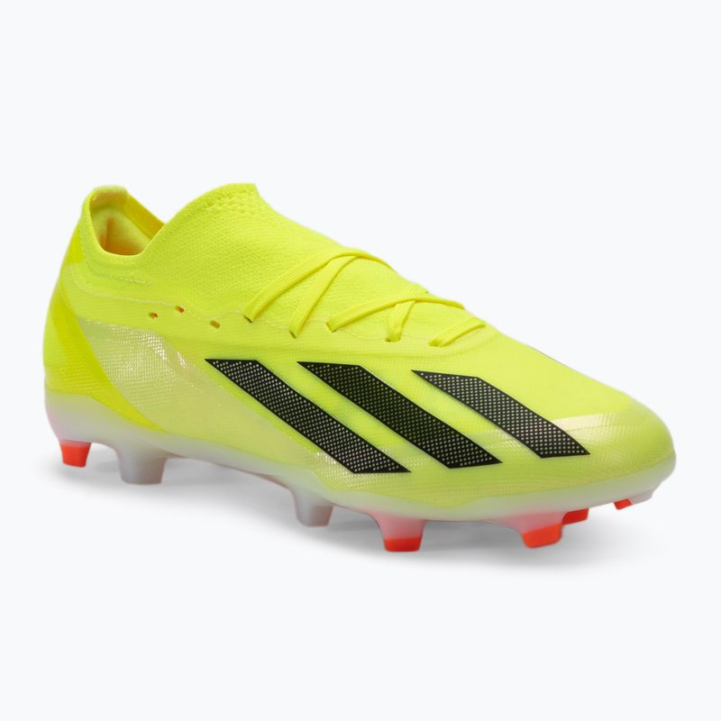 Pánske adidas X Crazyfast Pro FG tímové kopačky solar yellow/core black/cloud white