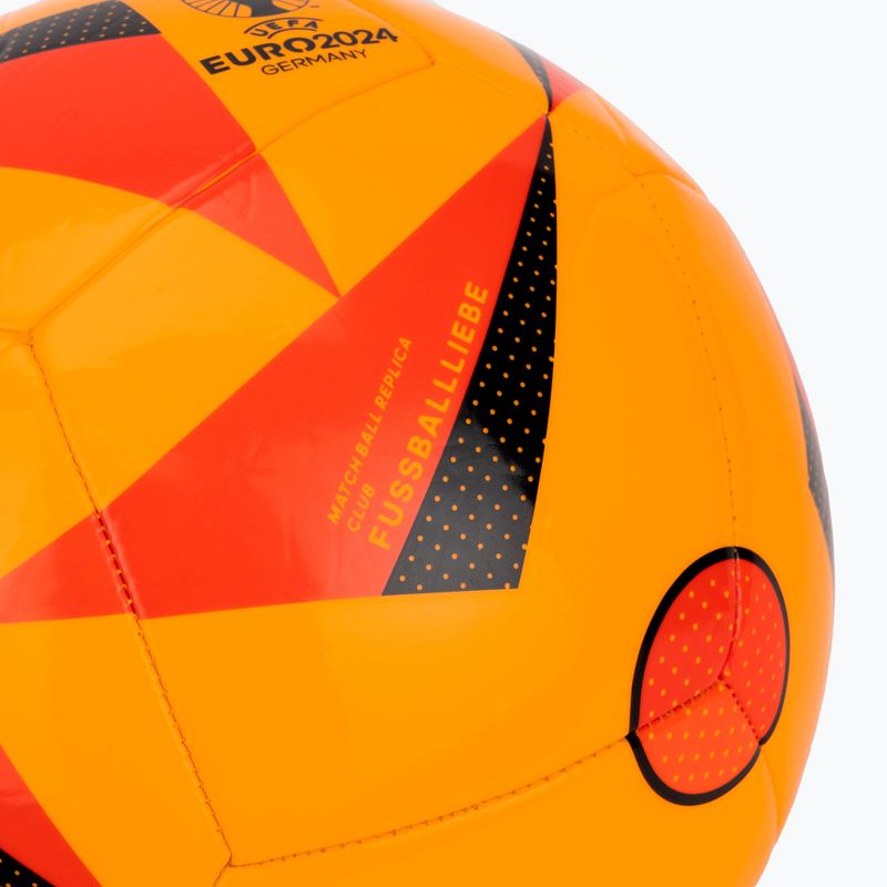 adidas Fussballiebe Club Euro 2024 solar gold/solar red/black veľkosť 5 3