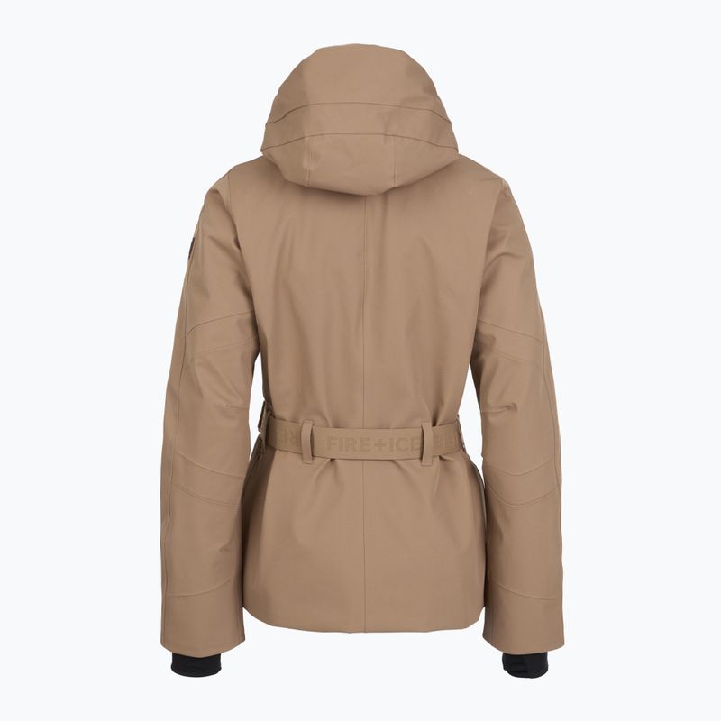 Dámska lyžiarska bunda BOGNER FIRE+ICE Moia 2 hazelnut 2