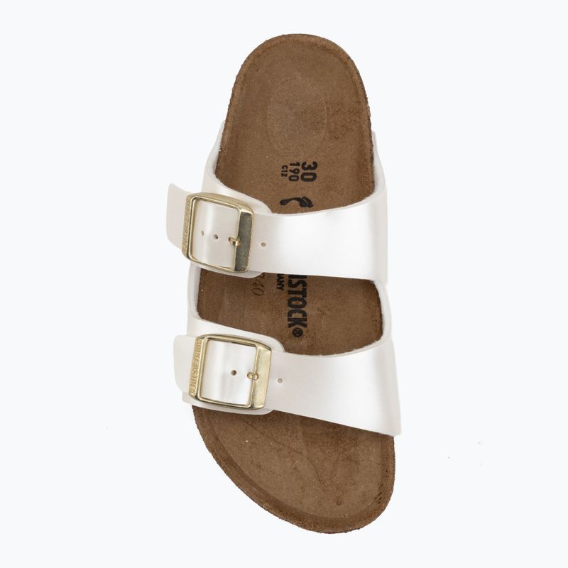 Detské šľapky BIRKENSTOCK Arizona Birko-Flor Narrow electric metallic pearl 5