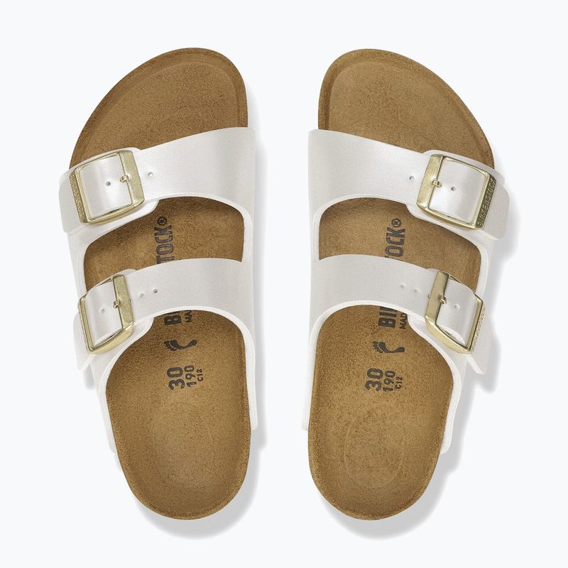 Detské šľapky BIRKENSTOCK Arizona Birko-Flor Narrow electric metallic pearl 4