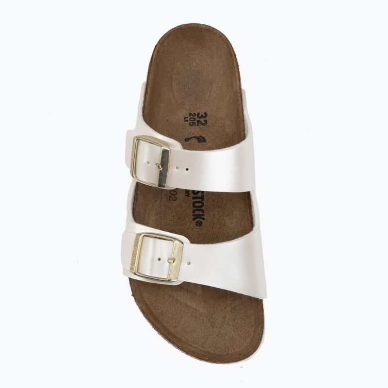 Detské šľapky BIRKENSTOCK Arizona Birko-Flor Narrow electric metallic pearl 5