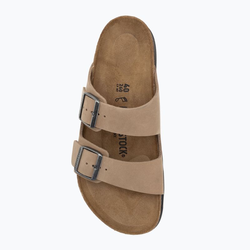 Šľapky BIRKENSTOCK Arizona Crosstown Regular tabacco brown 6