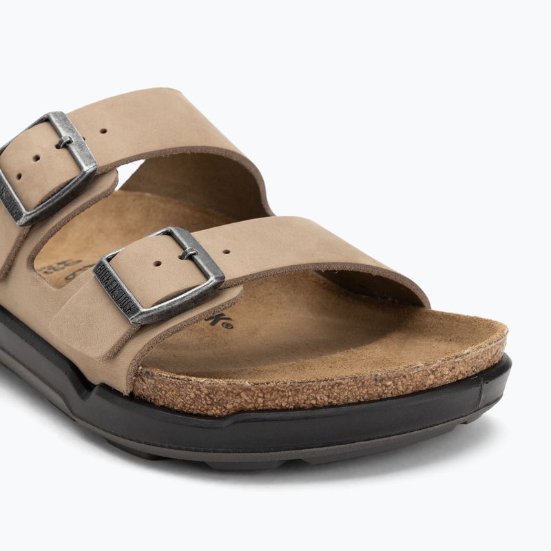 Šľapky BIRKENSTOCK Arizona Crosstown Regular tabacco brown 7