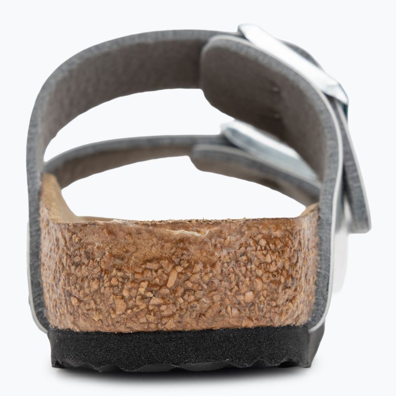 Detské šľapky BIRKENSTOCK Arizona BF Narrow electric metallic dots silver 6