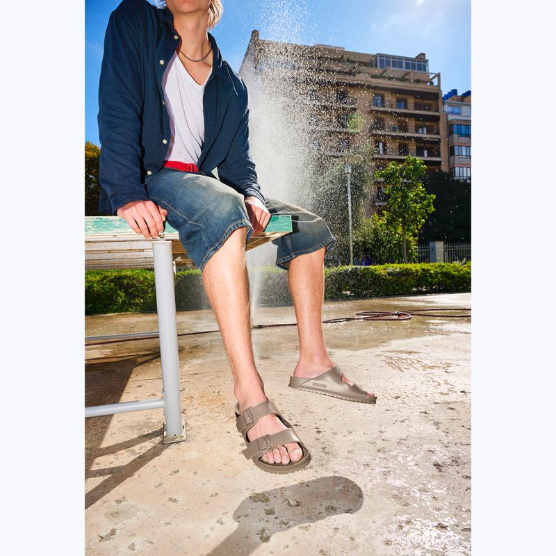 Šľapky BIRKENSTOCK Arizona EVA gray taupe 4
