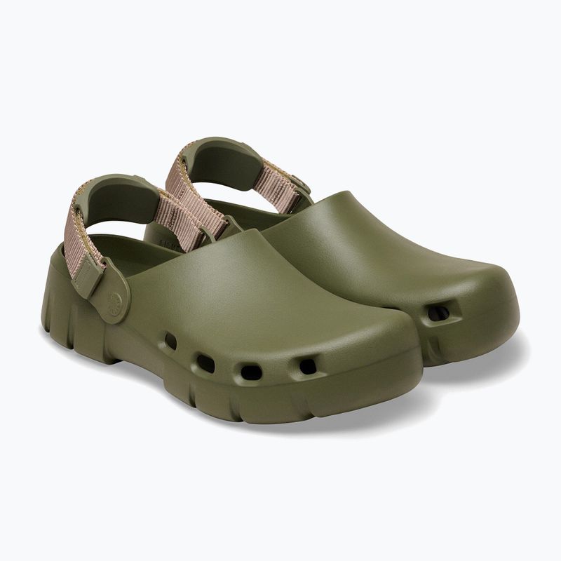 Šľapky BIRKENSTOCK Birki Flow TEX EVA Regular khaki/gray taupe 4
