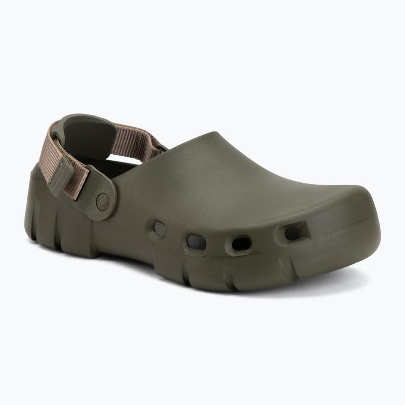 Šľapky BIRKENSTOCK Birki Flow TEX EVA Regular khaki/gray taupe 2