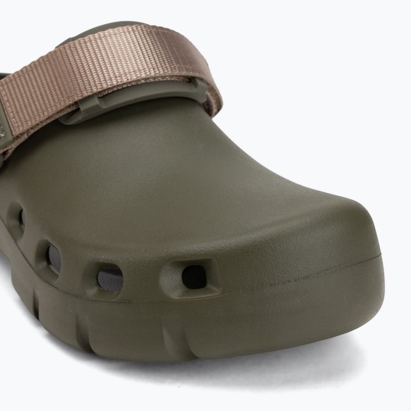 Šľapky BIRKENSTOCK Birki Flow TEX EVA Regular khaki/gray taupe 8